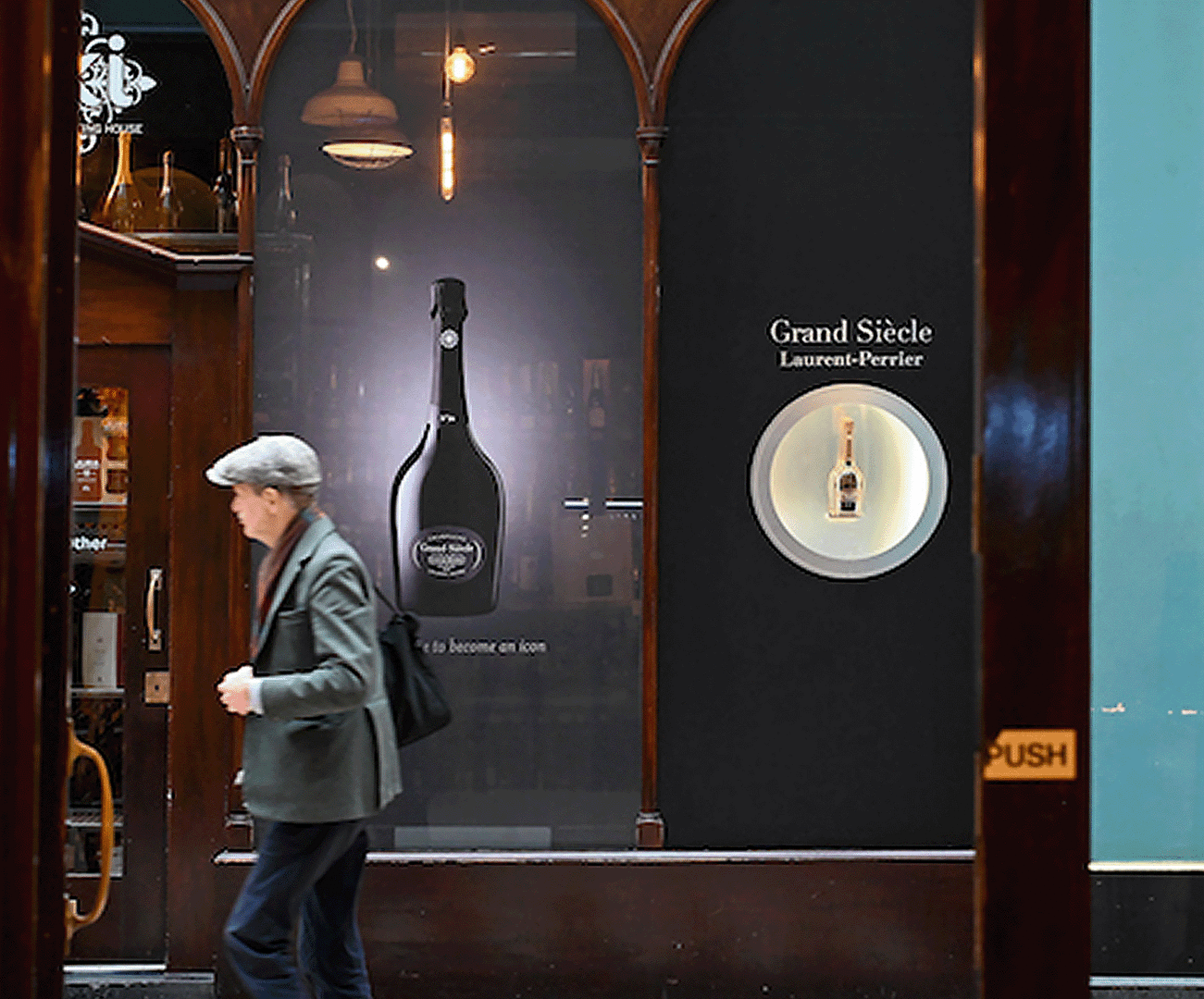 Activating a nationwide retail window campaign to cast a spotlight on the release of Grand Siècle Iteration 26 by Laurent-Perrier