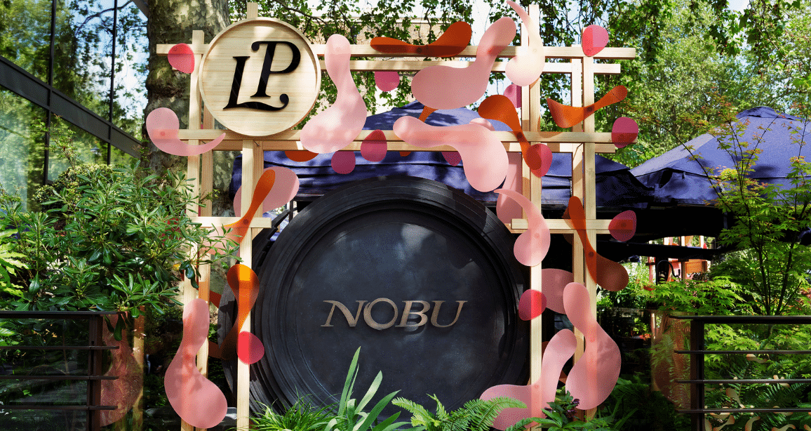 Discover the launch of Laurent-Perrier’s rose petal collection with nature-inspired art installation at Nobu Hotel