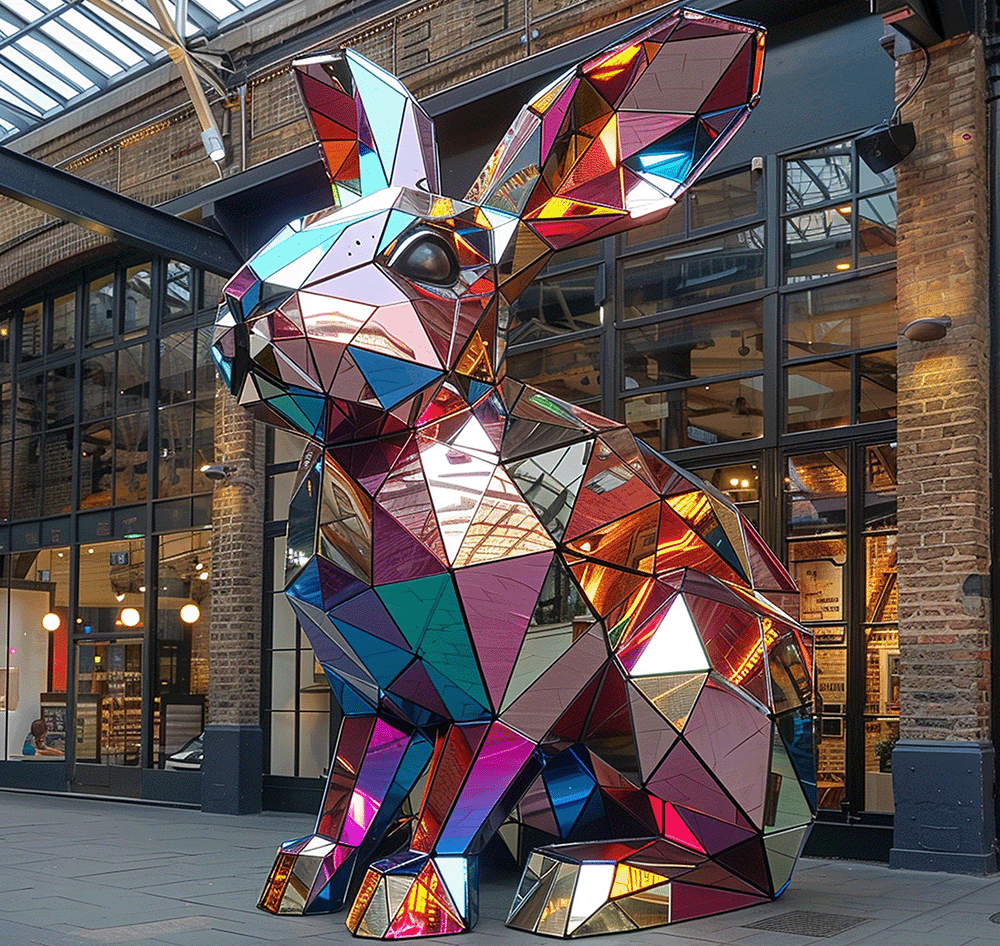 Transforming Urban Streets into Vibrant Galleries of Colorful Glass Art